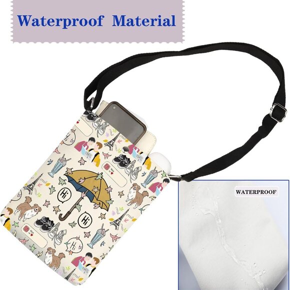 Elegant 7.87" Crossbody Bag with Magnetic Closure - Perfect Travel Companion - Picture 6 of 7